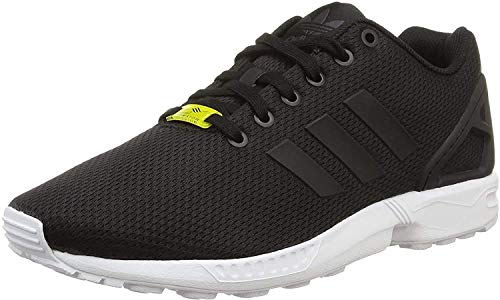 フラッグ Adidas Originals ZX Flux PK Triple Black Mens Primeknit